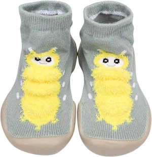 12 Baby Shoes Shoes Baby Sole Socks Shoes Soft Slipper Infant Girls Rubber Toddler Boys Baby High Top Sneakers