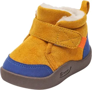Baby Boot Socks Baby Shoes Toddler Boots Soft Bottom Toddler Shoes Plus Velvet Thick Non Slip Large Cotton Shoes Crawling Boot Shoes Baby Boy