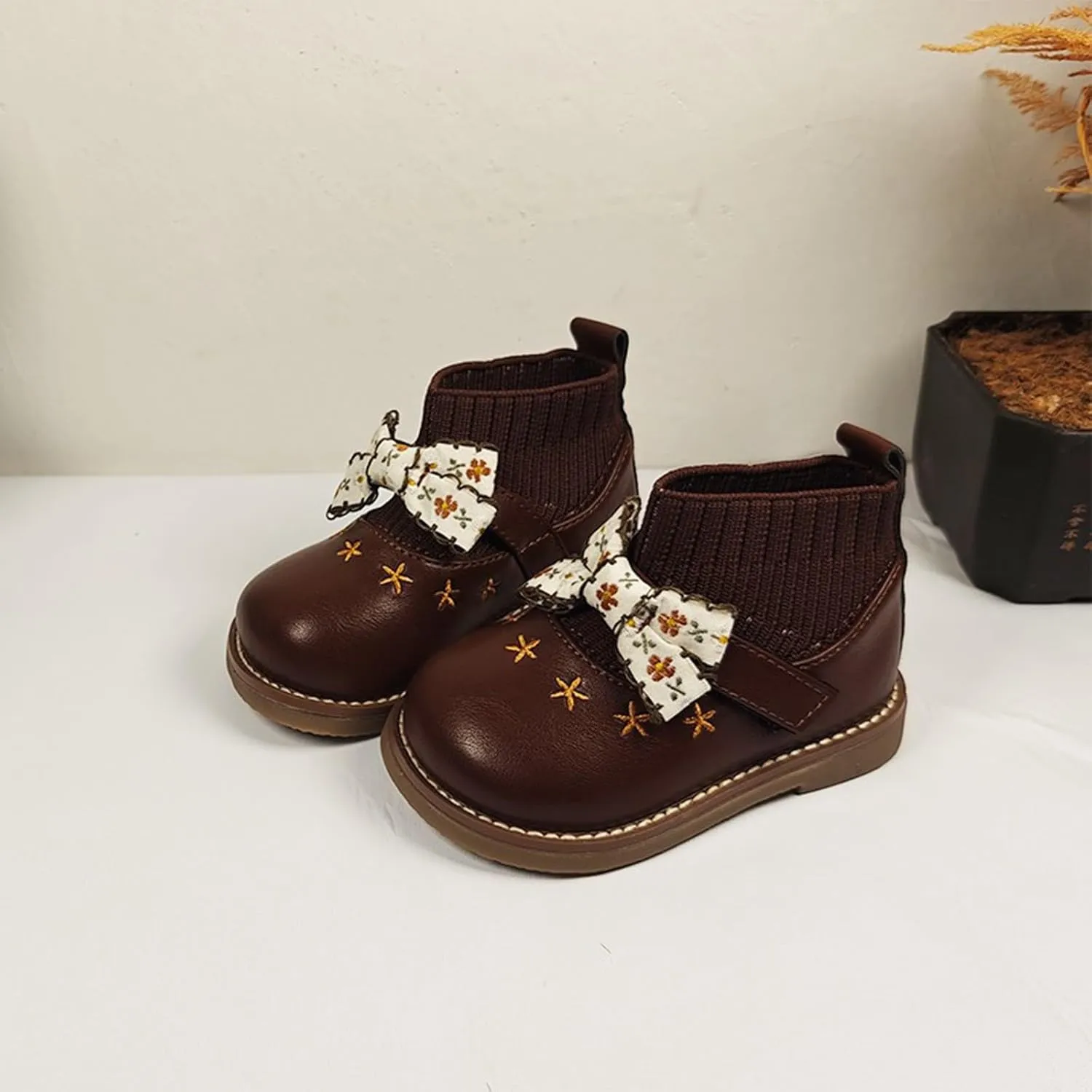 Baby Booties Girls and Boys Children's Casual Shoes Mesh Soft Sole Breathable Sports Short Boots Soft Sole Sneakers