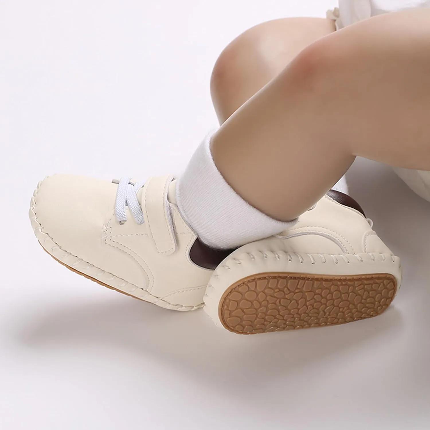 Baby Boy Girl High-Top Ankle Shoes Non Slip Soft Sole Infant Toddler Comfortable Prewalker Hard Sole Shoes for Baby Girl