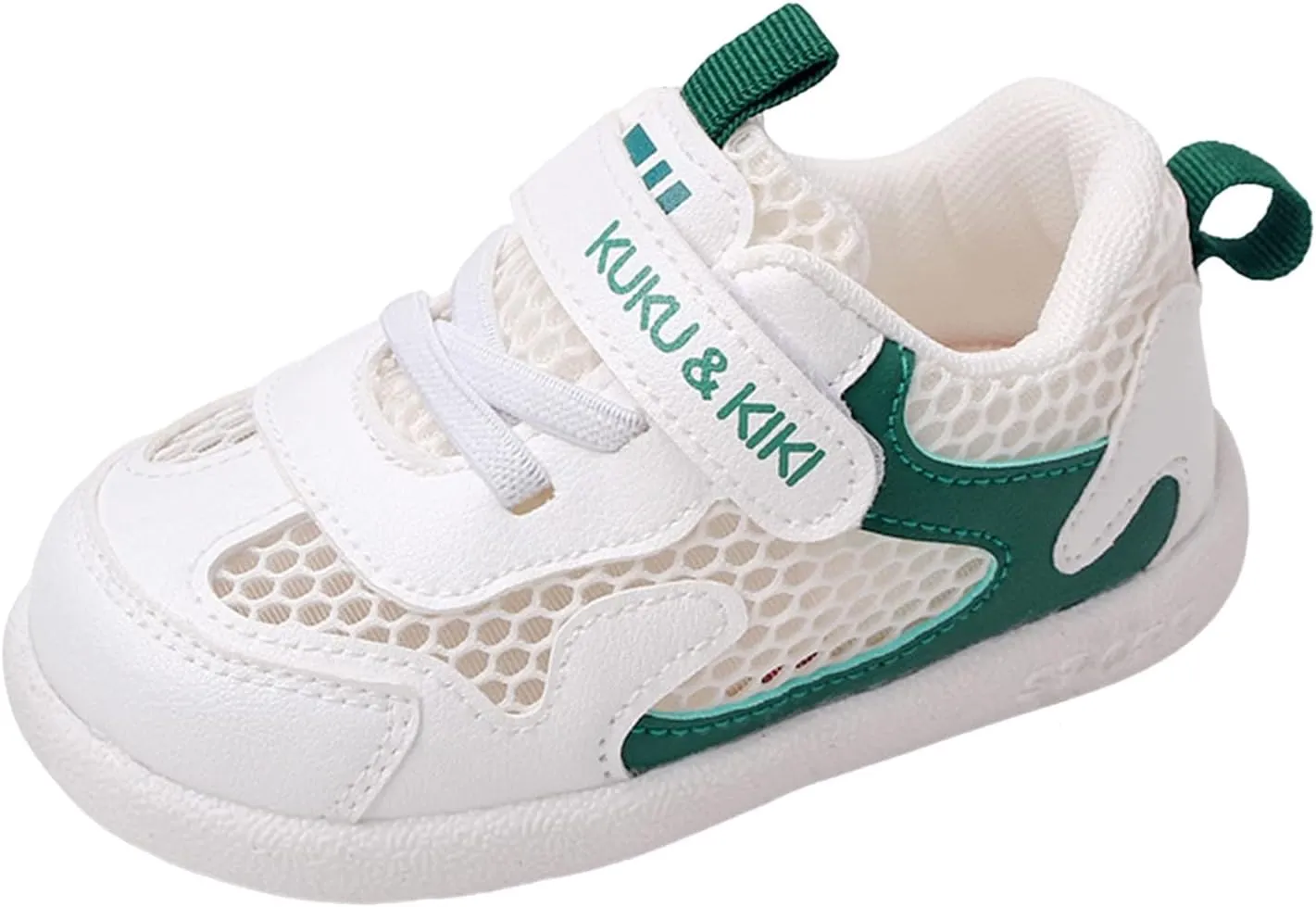 Baby Boys Girls Breathable Sneakers Non-Slip Soft Sole High-Top Lightweight Walking Shoes Toddler Mesh Trainers
