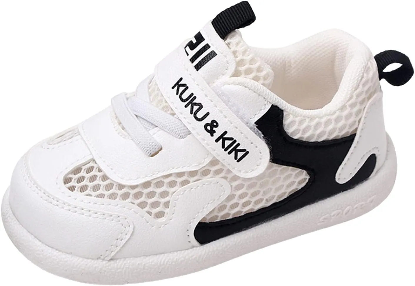 Baby Boys Girls Breathable Sneakers Non-Slip Soft Sole High-Top Lightweight Walking Shoes Toddler Mesh Trainers