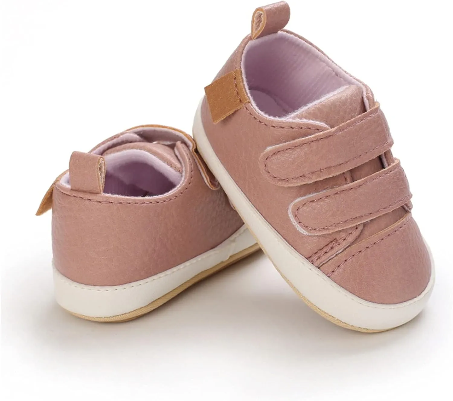 Baby Boys Girls Non-Slip Rubber Sole First Walking Shoes Infant Soft Tennis Sports Sneakers Outdoor Indoor Play