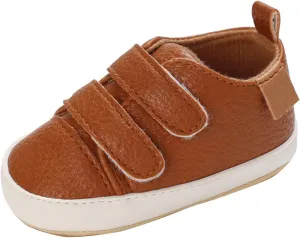 Baby Boys Girls Non-Slip Rubber Sole First Walking Shoes Infant Soft Tennis Sports Sneakers Outdoor Indoor Play