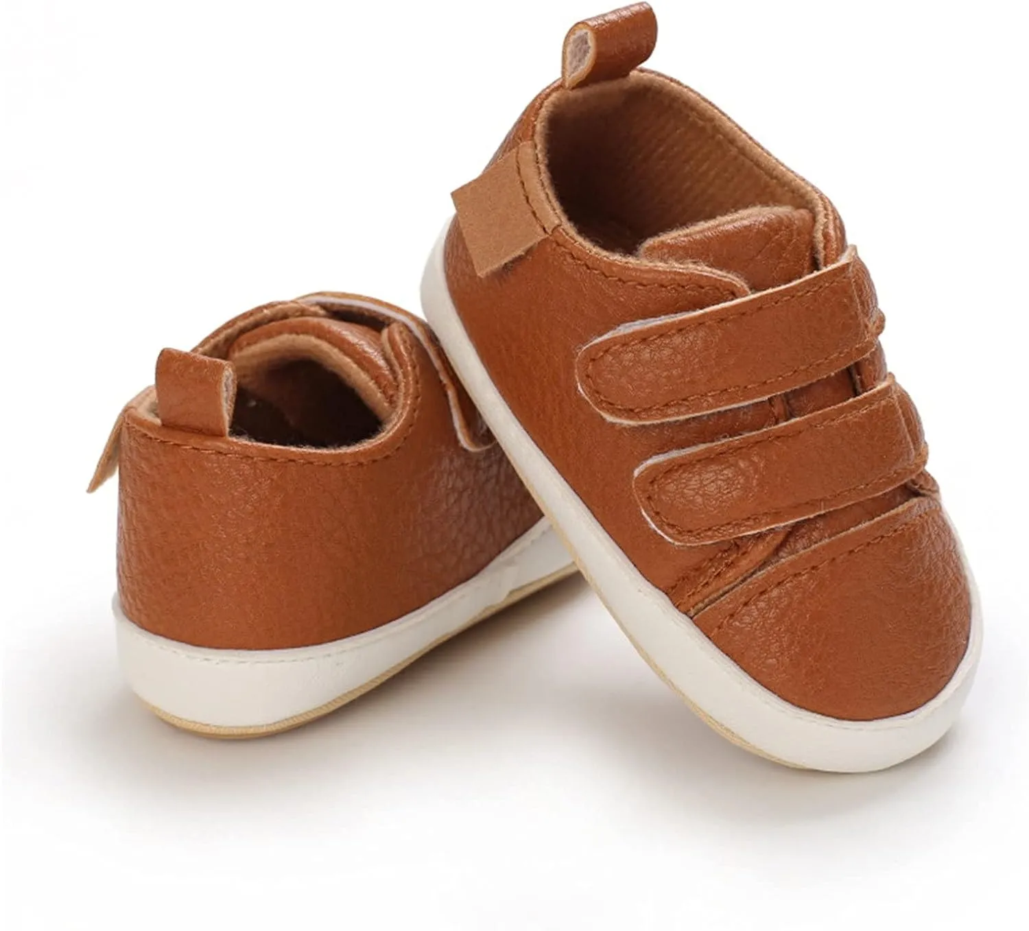 Baby Boys Girls Non-Slip Rubber Sole First Walking Shoes Infant Soft Tennis Sports Sneakers Outdoor Indoor Play