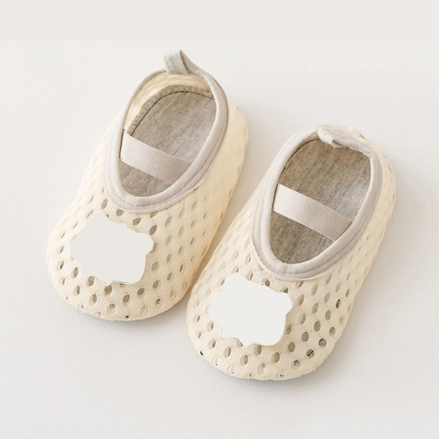 Baby Boys Girls Solid Color Breathable Sandlas Cute Animal Toddler Infant Strap Non Slip Soft Sole Flats Shoes