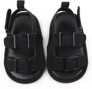 Baby Boys Girls Summer Sandals Outdoor Beach Non-Slip Soft Sole Beach Sandals Newborn Toddler First Walking Shoes
