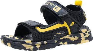 Baby Boys Girls Toddler Summer Shoes Sandals Outdoor Beach Anti-Slip Lightweight Soft Sole (Black, 12.5 Little Child)