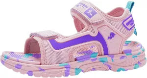 Baby Boys Girls Toddler Summer Shoes Sandals Outdoor Beach Anti-Slip Lightweight Soft Sole Shoes (Pink, 5.5 Big Kids)