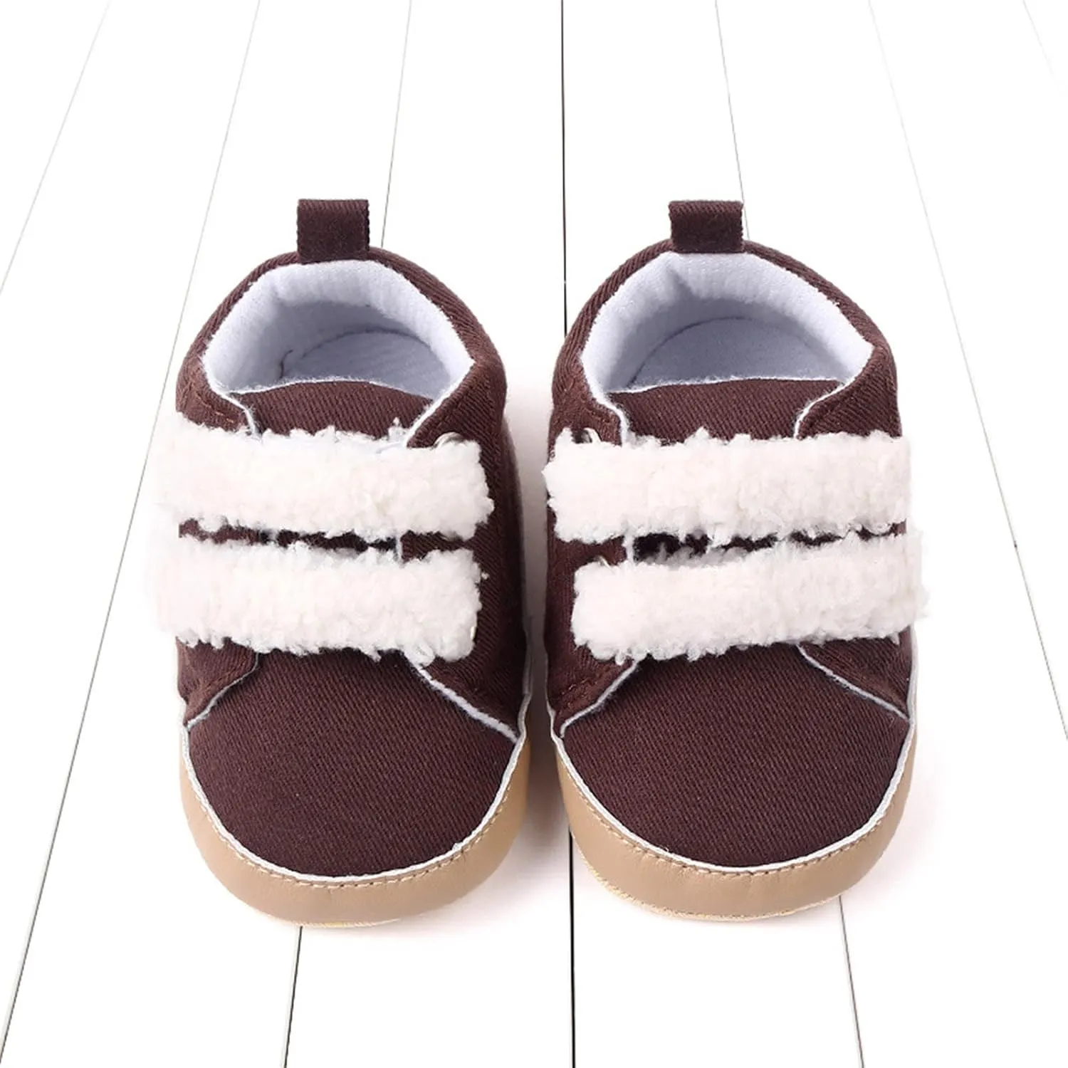 Baby Boys Girls xford Cloth Shoes Soft Rubber Sole Anti-Slip Sneakers Toddler Infant occasins Walking Shoes