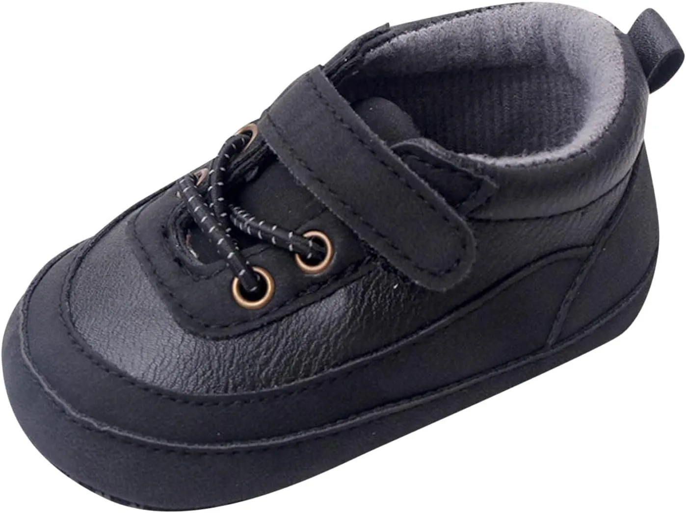 Baby Boys Girls xford Shoes PU Leather Soft Rubber Sole Sneakers Anti-Slip Ankle Boots Infant Babies Shoes for Girls
