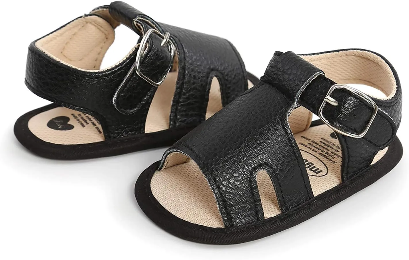 Baby Flat Boys Shoes Sandals Prewalker Girls Rubber Sole Walking Non-Slip Soft Baby Shoes Girls Shoes