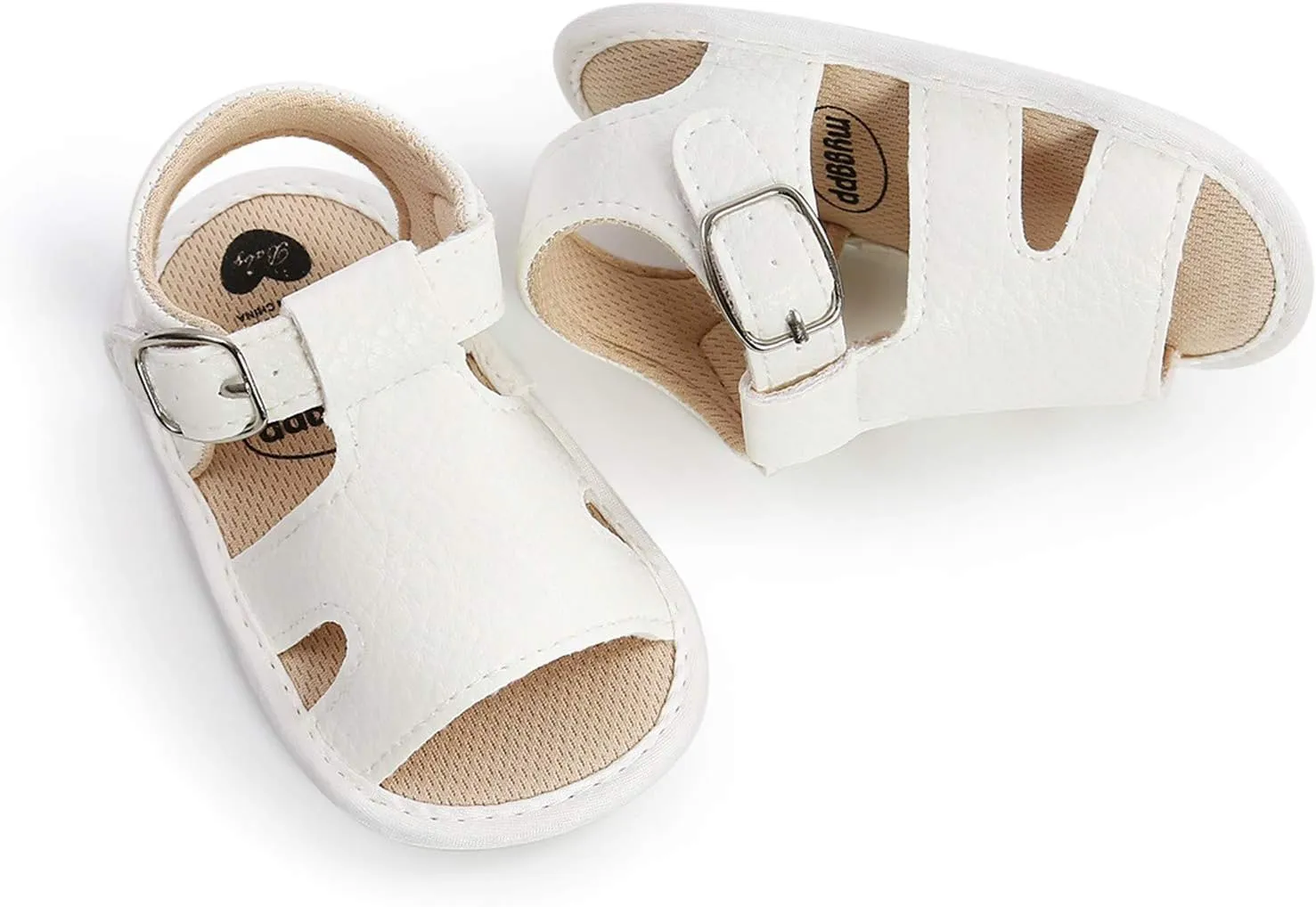 Baby Flat Boys Shoes Sandals Prewalker Girls Rubber Sole Walking Non-Slip Soft Baby Shoes Girls Shoes