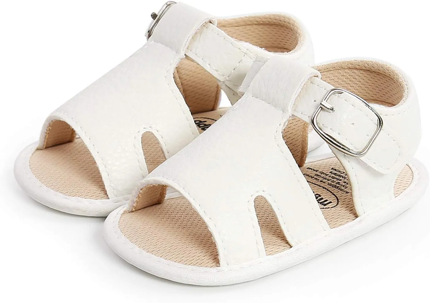Baby Flat Boys Shoes Sandals Prewalker Girls Rubber Sole Walking Non-Slip Soft Baby Shoes Girls Shoes