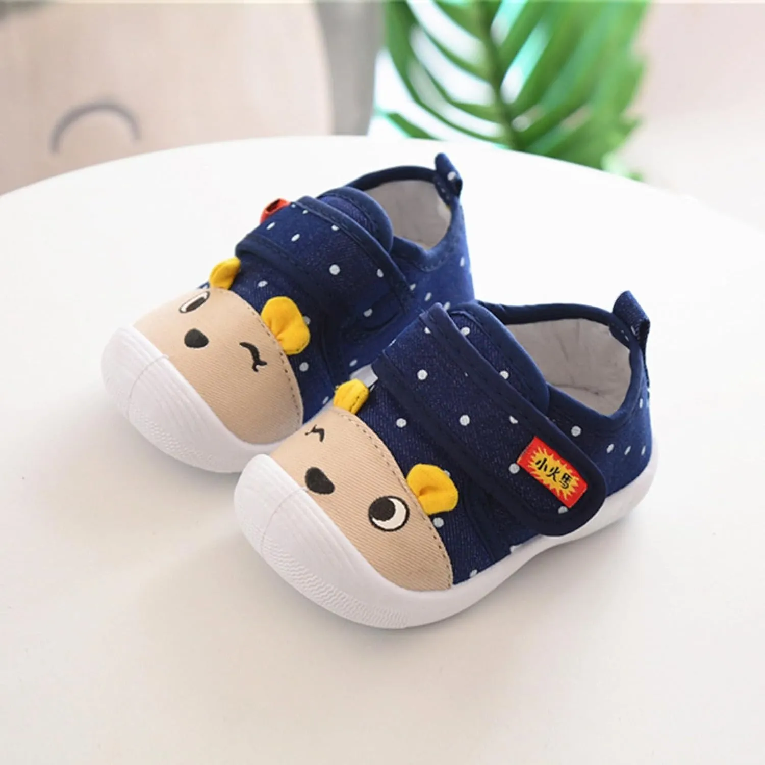 Baby Girl Squeaky Infant artoon Sole Shoes Baby Kids Boys Soft -Slip Girls Toddler Comfort Anti-Slip Soft Sole Shoes