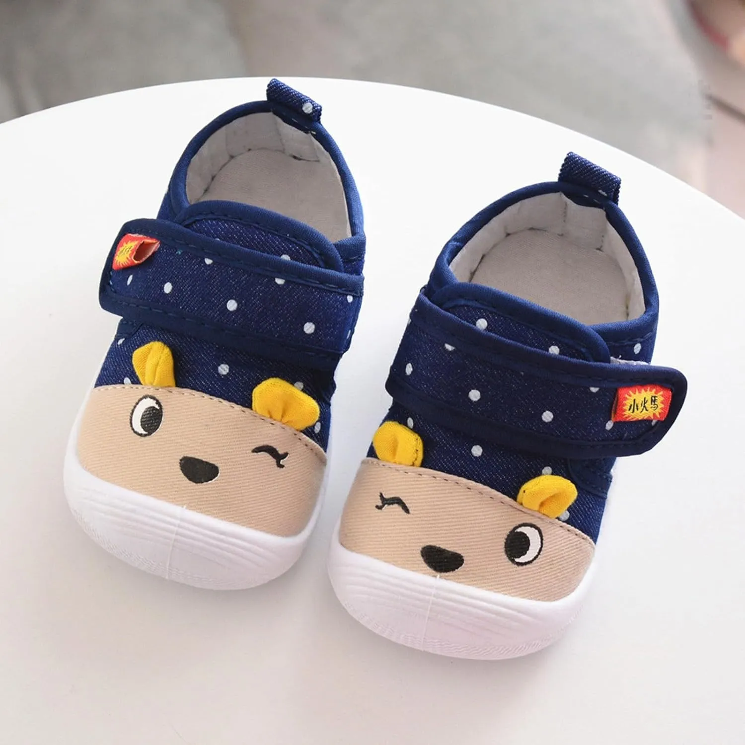 Baby Girl Squeaky Infant artoon Sole Shoes Baby Kids Boys Soft -Slip Girls Toddler Comfort Anti-Slip Soft Sole Shoes