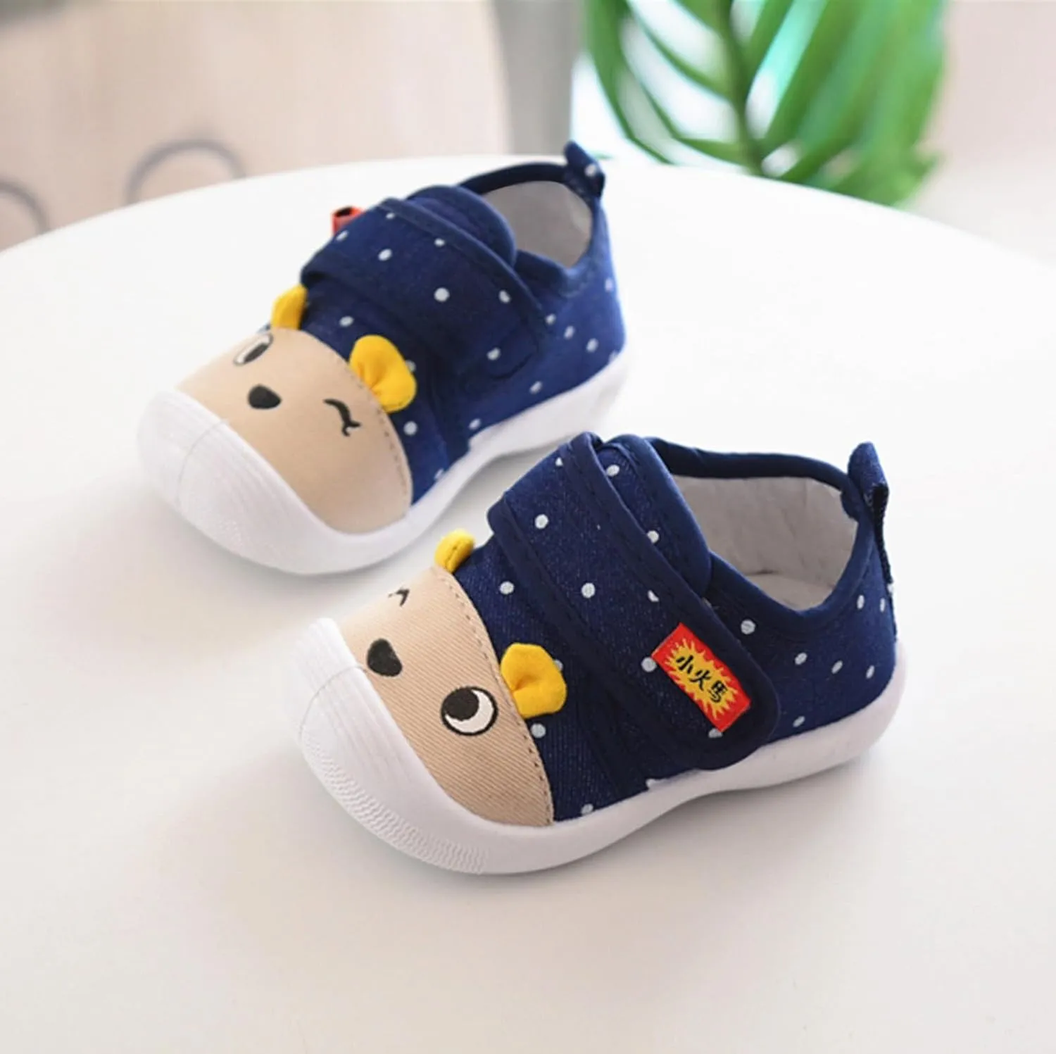 Baby Girl Squeaky Infant artoon Sole Shoes Baby Kids Boys Soft -Slip Girls Toddler Comfort Anti-Slip Soft Sole Shoes