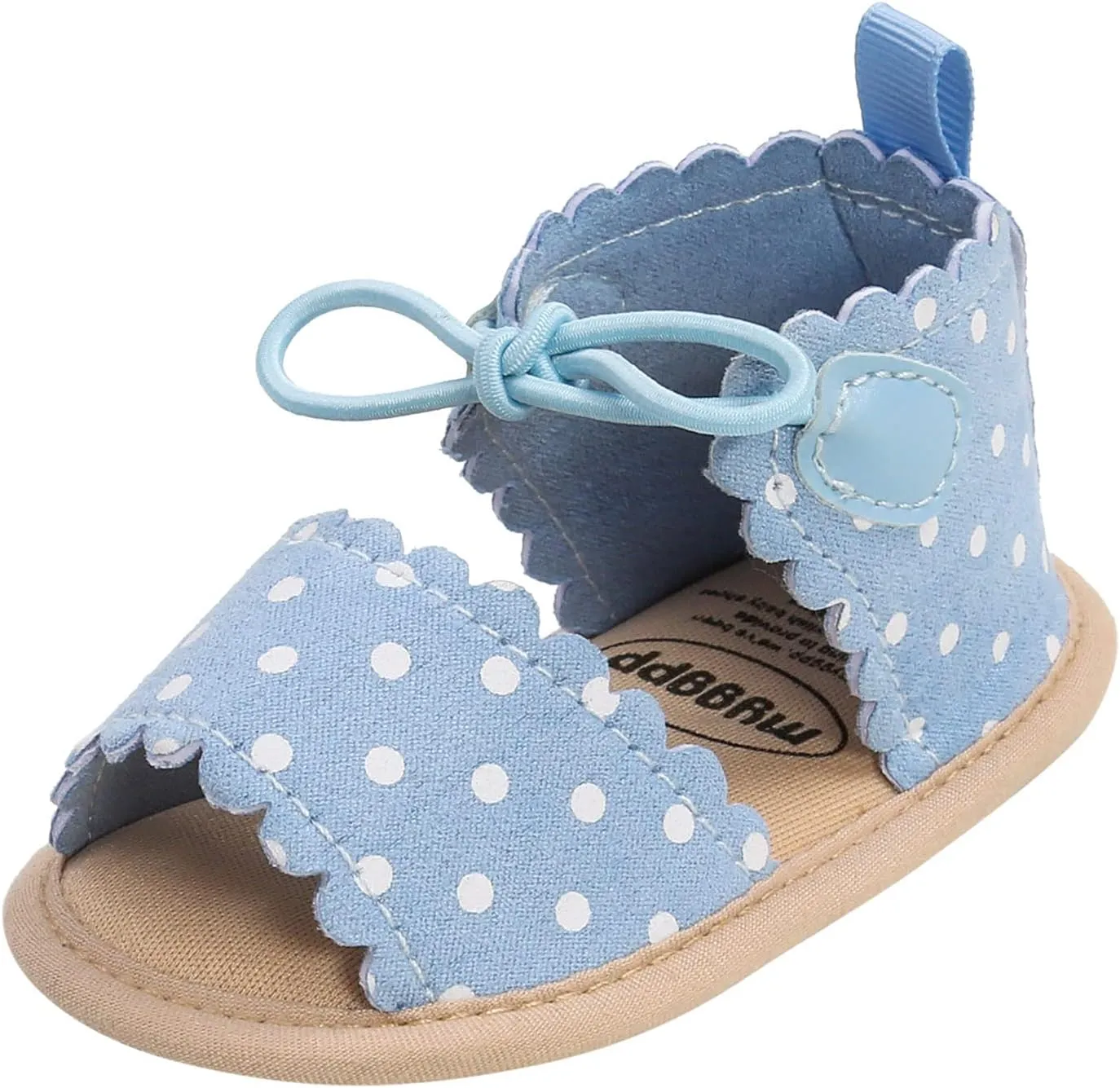 Baby Girls Boys Sandals Infant Toddler High Top Shoes Lightweight Anti-Slip Soft Sole Flat Shoes Summer (Blue, 12-12M)