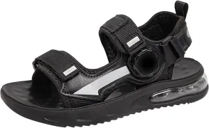 Baby Girls Boys Sandals Toddler Summer Outdoor Shoes Anti-Slip Soft Sole Breathable Prewalker Casual Walking (White, 34)