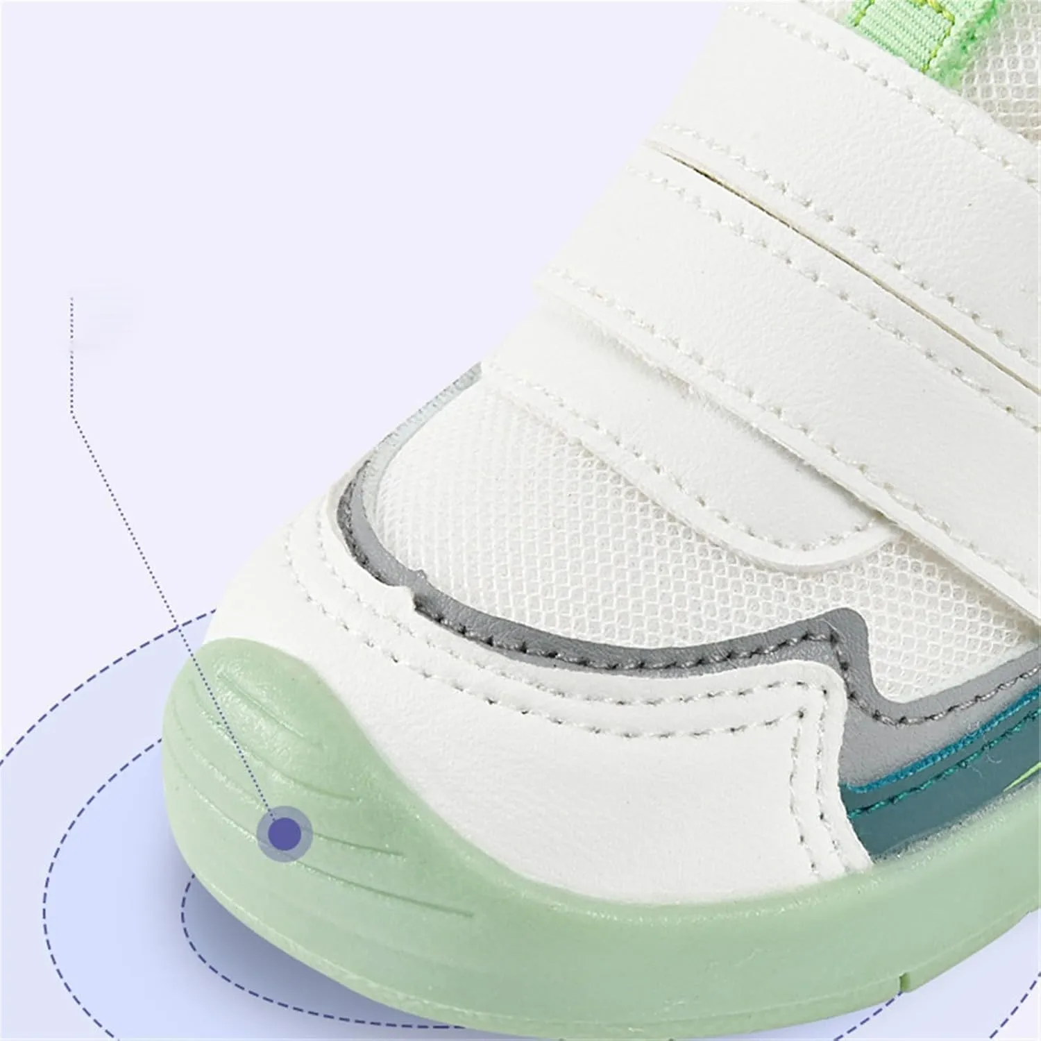 Baby Girls Boys' Sports Shoes Autumn Soft Sole Anti Kick Through Shoes Lightweight Walking Shoes Slip on Shoes Boys