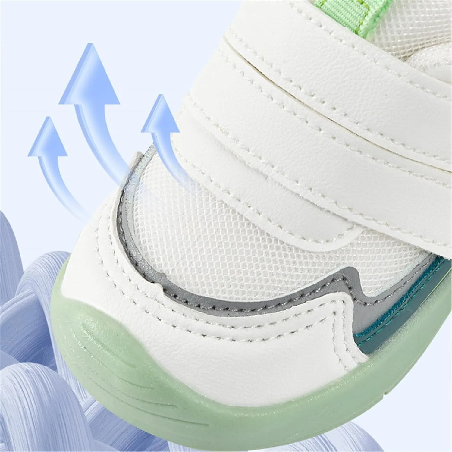 Baby Girls Boys' Sports Shoes Autumn Soft Sole Anti Kick Through Shoes Lightweight Walking Shoes Slip on Shoes Boys