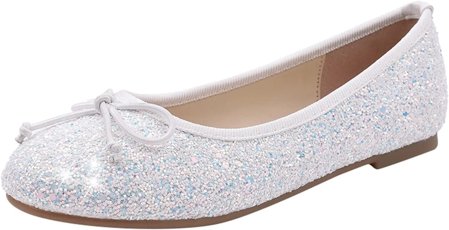 Baby Girls Princess Sparkly Shoes Mary Jane Dresses Shoes Children Dance Shoes Flat Shoes Girls Shoes Toddler Shoes