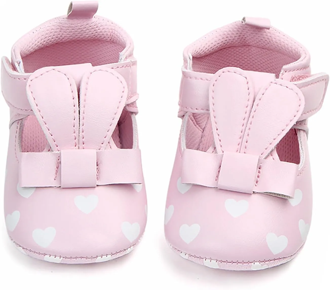 Baby Girls Sandals Infant Summer Love Print Flat Shoes Non-Slip Ankle Sneakers Toddler Soft Sole Breathable Shoes