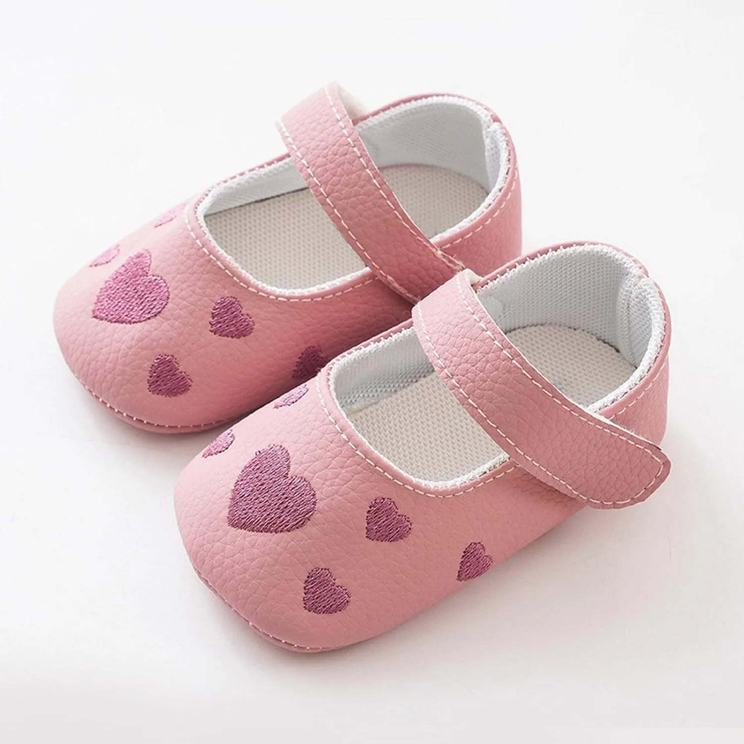 Baby Infant Newborn Closed Toe Leather Sandals Toddler Soft Sole Slip On First Walking Summer Shoes Light Comfy Sandals