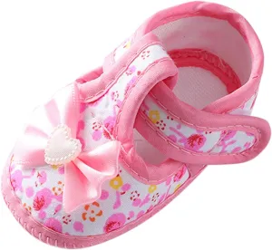 Baby Sandals Toddler Soft Sole Newborn Baby Breathable Walking Shoes Lightweight Non-slip Sole Sandals for Cute Girl