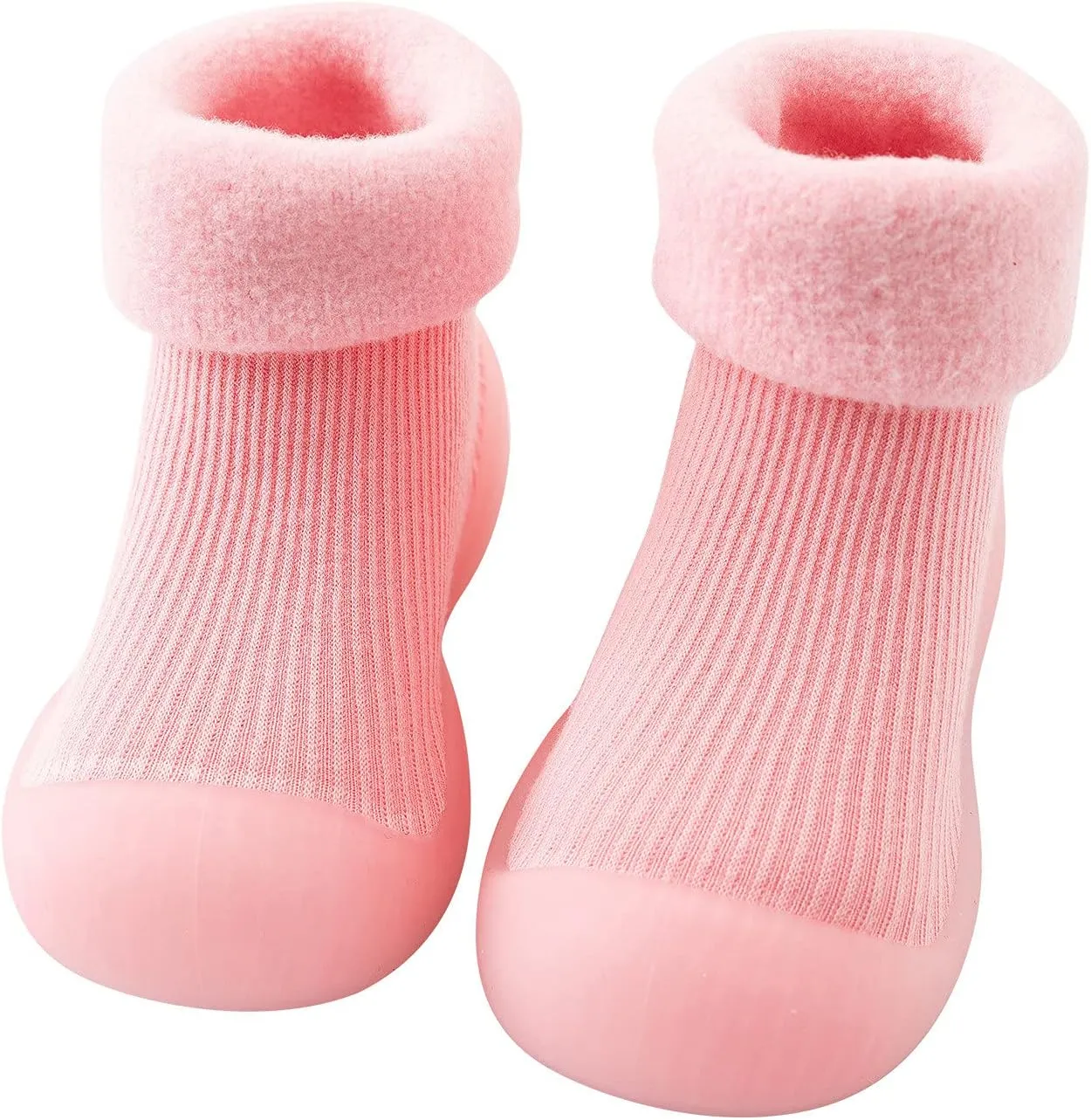 Baby Shoes Baby Sock Shoes Baby Walking Shoes Infant Non-Slip Breathable Slippers with Soft Rubber Sole Sneakers