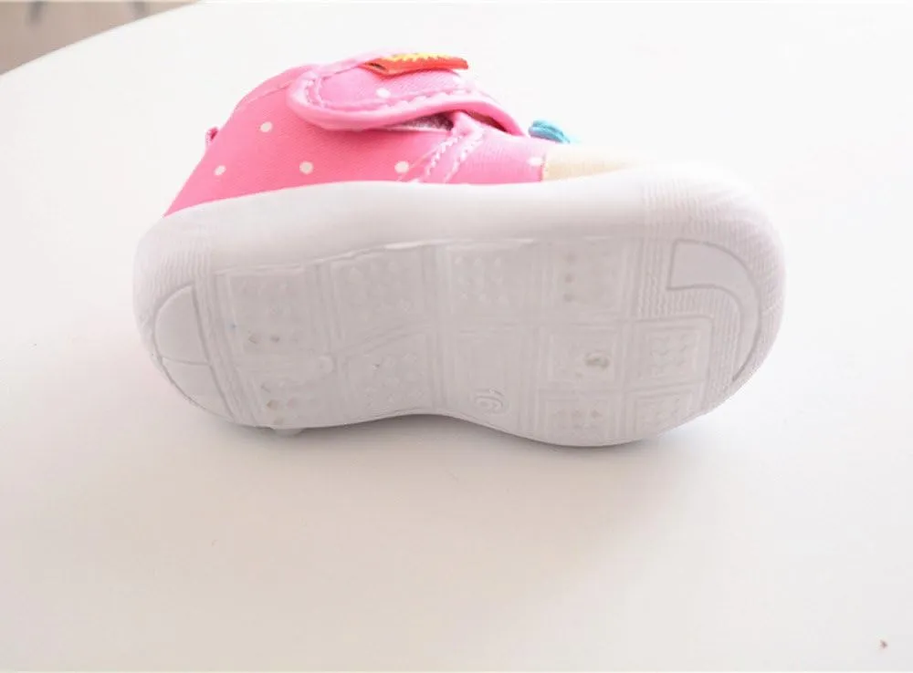 Baby Shoes Boy Girl Squeaky Shoes Infant Cute Cartoon Soft Sole Non Slip Shoes Kids Newborn Baby Walking Shoes