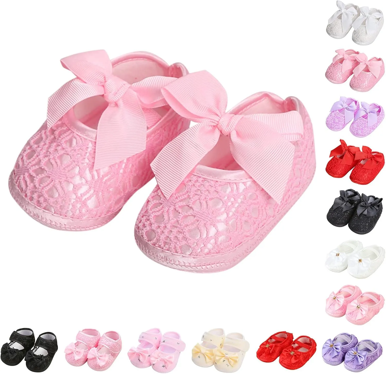 Baby Shoes Boys Girls First Walking Children Infant Toddler Shoes Spring and Summer Girls Floor Sports Slip On