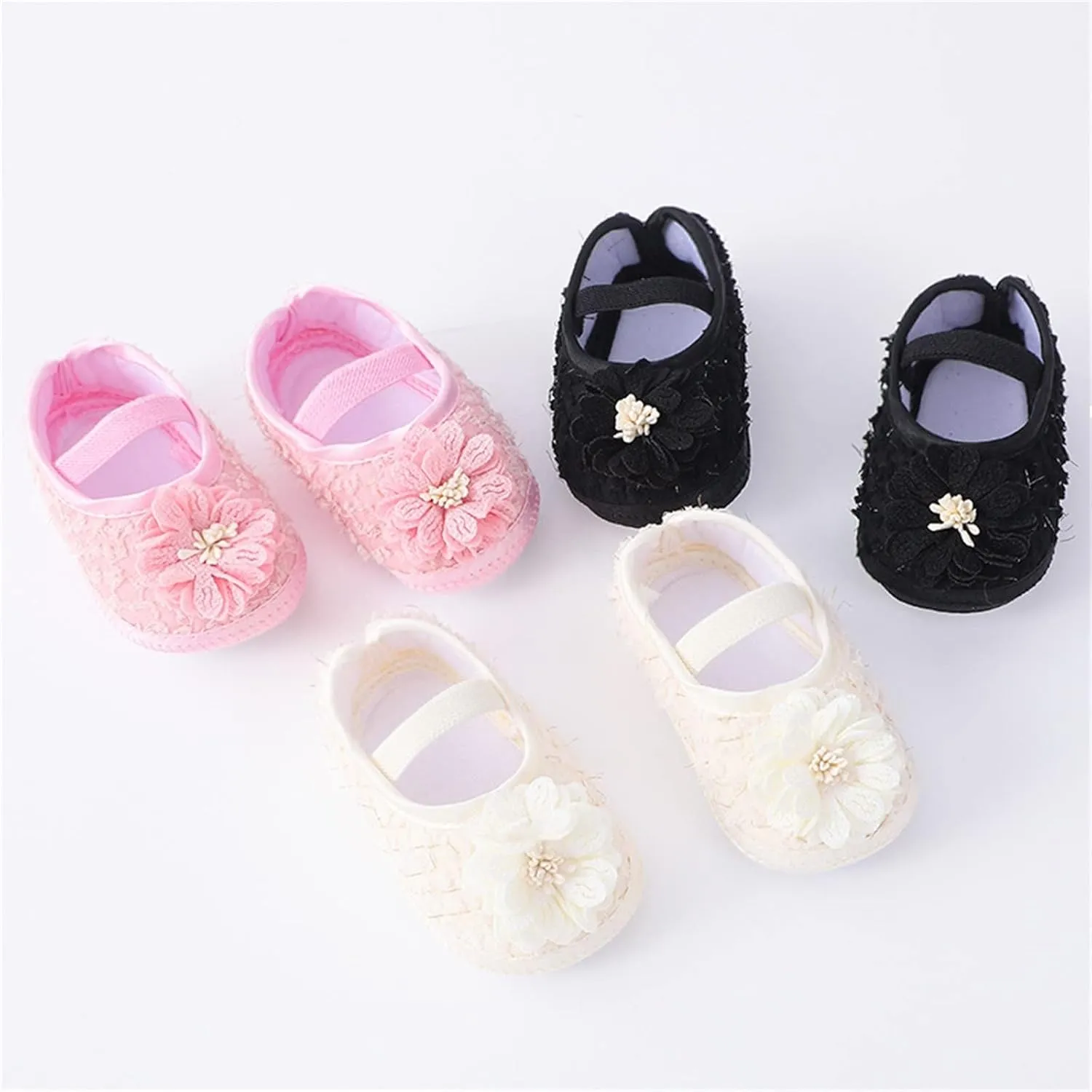 Baby Shoes Fashion Soft Sole Toddler Shoes Pearl Dress Flower Princess Shoes Toddler Shoes First alker Shoes