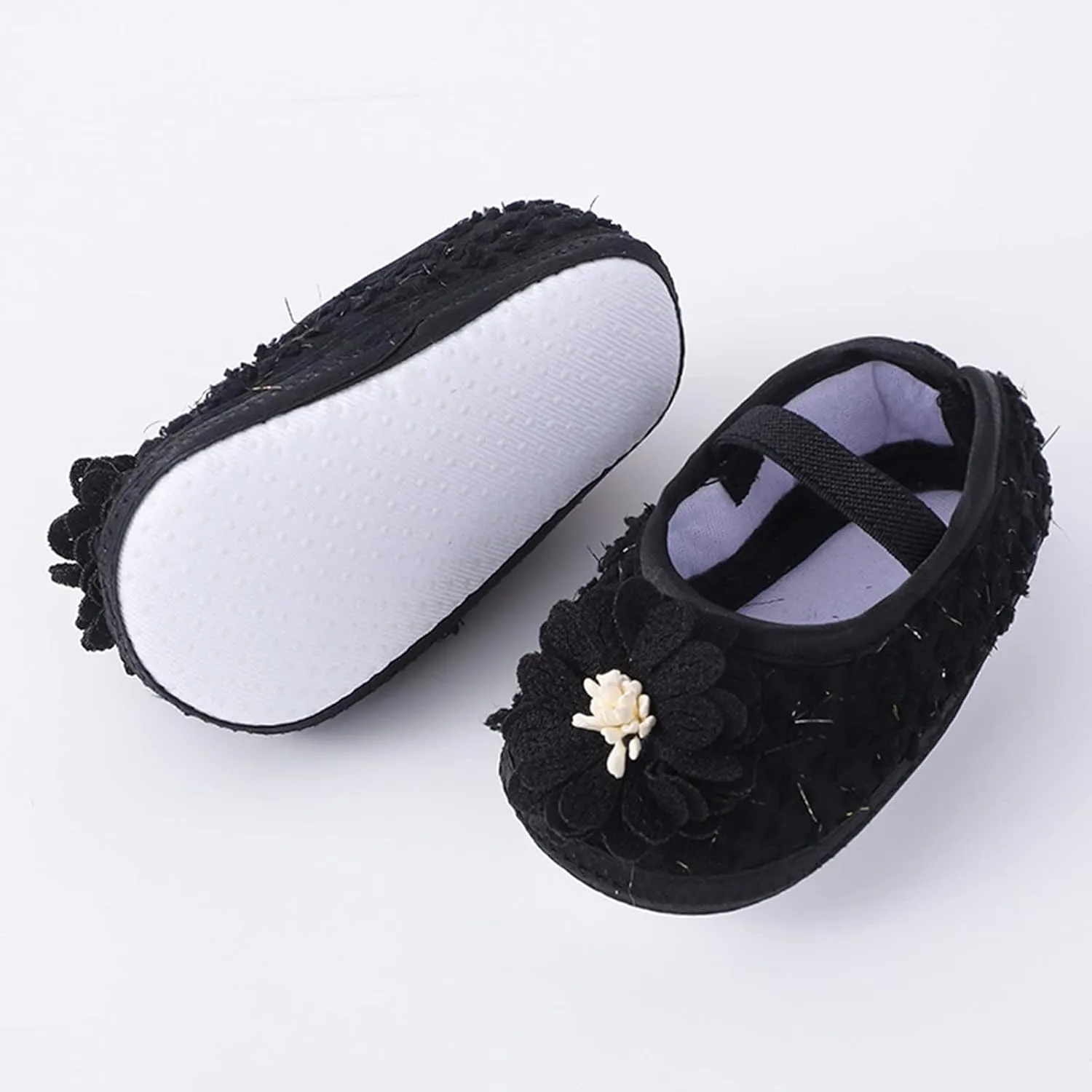 Baby Shoes Fashion Soft Sole Toddler Shoes Pearl Dress Flower Princess Shoes Toddler Shoes First alker Shoes