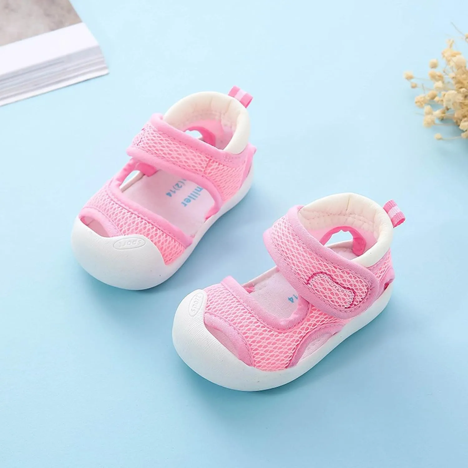 Baby Shoes Toddler Walking Baby Shoes Boys and Girls Walking Shoes Comfortable and Fashionable Shoes Slip On