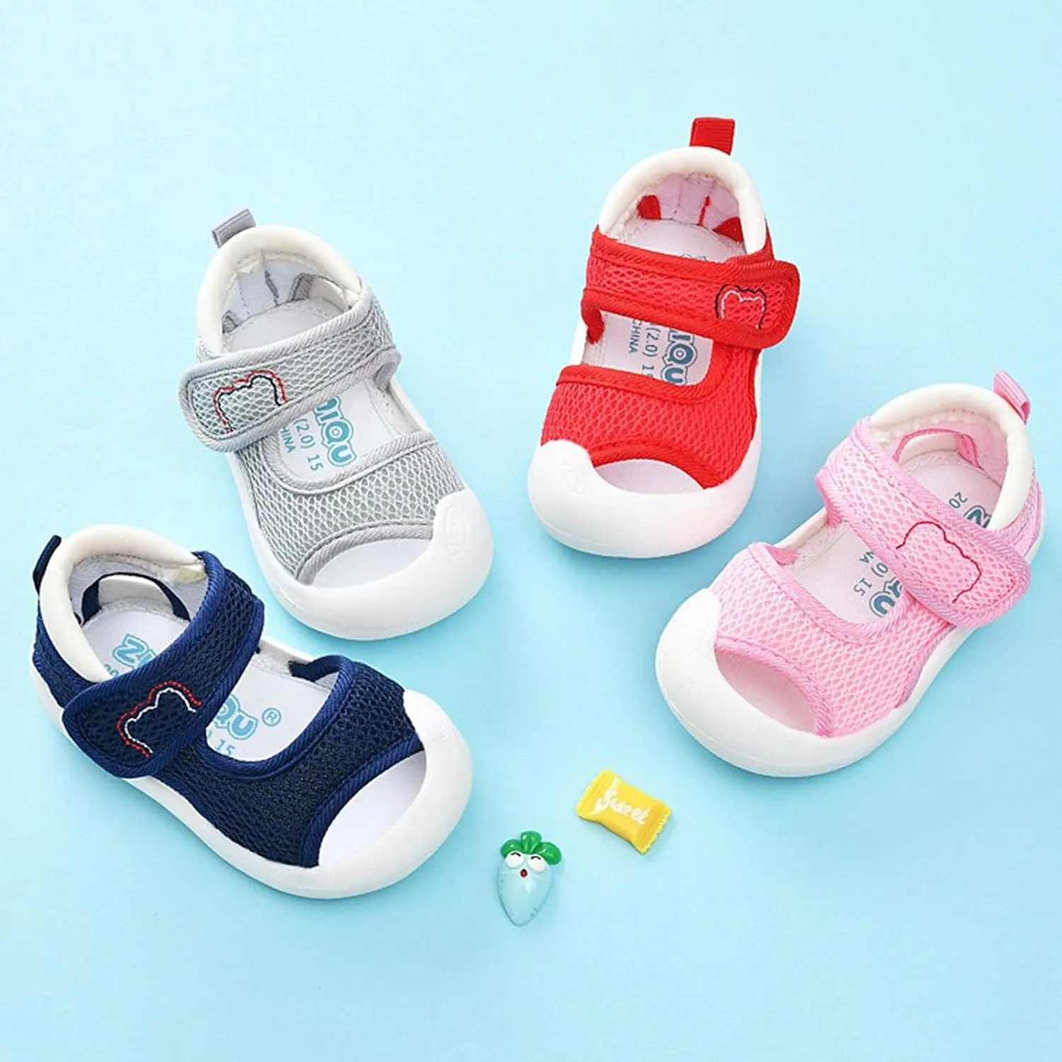 Baby Shoes Toddler Walking Baby Shoes Boys and Girls Walking Shoes Comfortable and Fashionable Shoes Slip On
