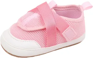 Baby Sneakers Girls Boys Lightweight Breathable Mesh First Walking Shoes Flat Bottom Footwear First Petite Baby Shoes