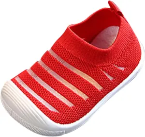 Baby Sock Shoes Baby Walking Shoes Cartoon Rubber Sole Shoes Toddler Slipper Shoes Cotton Warm Shoes for First Steps