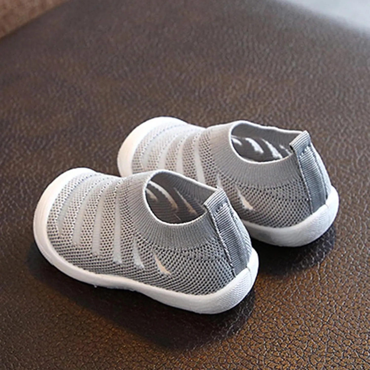 Baby Sock Shoes Baby Walking Shoes Cartoon Rubber Sole Shoes Toddler Slipper Shoes Cotton Warm Shoes for First Steps
