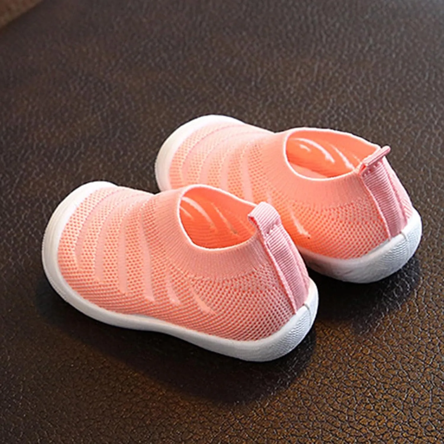 Baby Sock Shoes Baby Walking Shoes Cartoon Rubber Sole Shoes Toddler Slipper Shoes Cotton Warm Shoes for First Steps