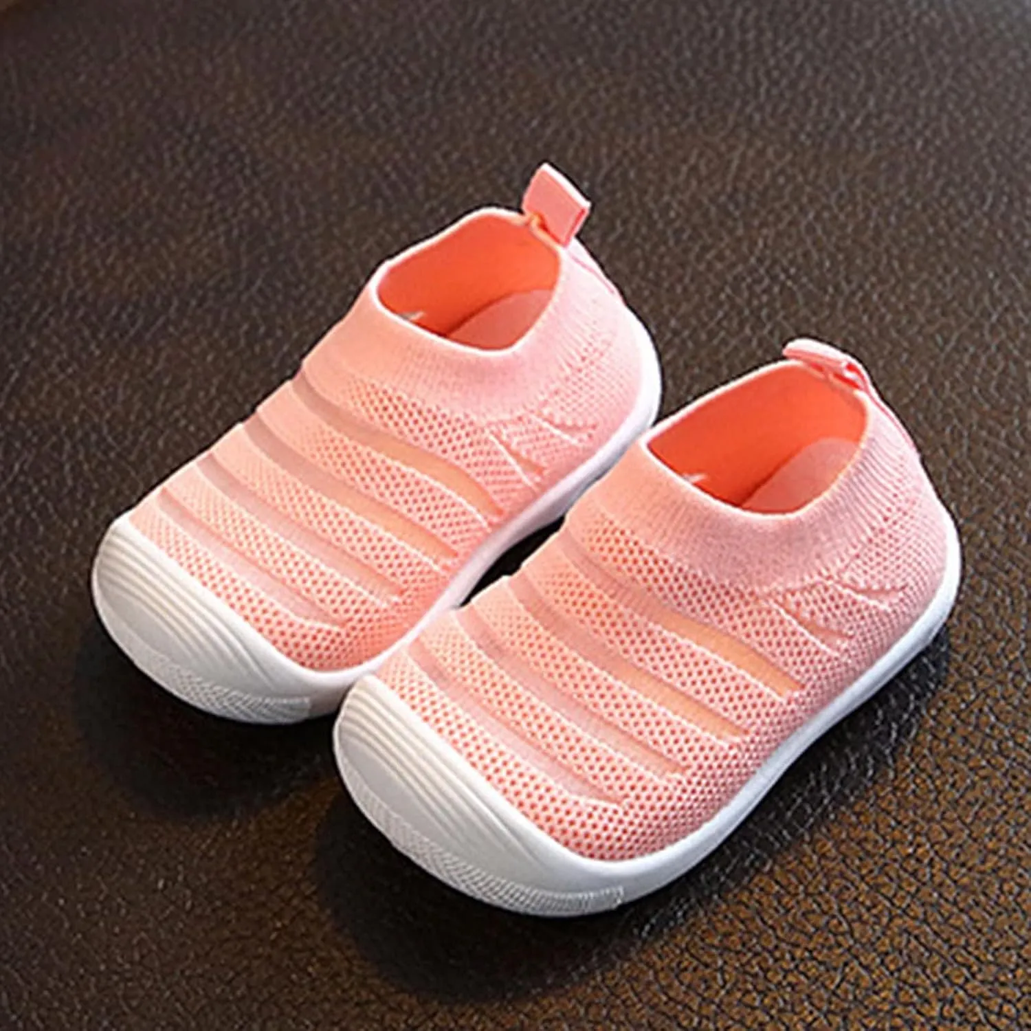 Baby Sock Shoes Baby Walking Shoes Cartoon Rubber Sole Shoes Toddler Slipper Shoes Cotton Warm Shoes for First Steps