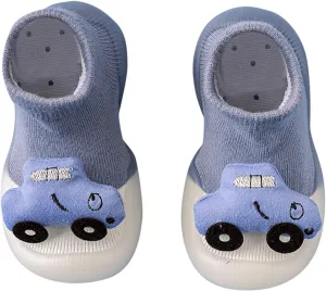 Baby Sock Shoes Toddler First Walkers Non-Slip Soft Sole Casual Sock Shoe House Indoor First Walking Slippers