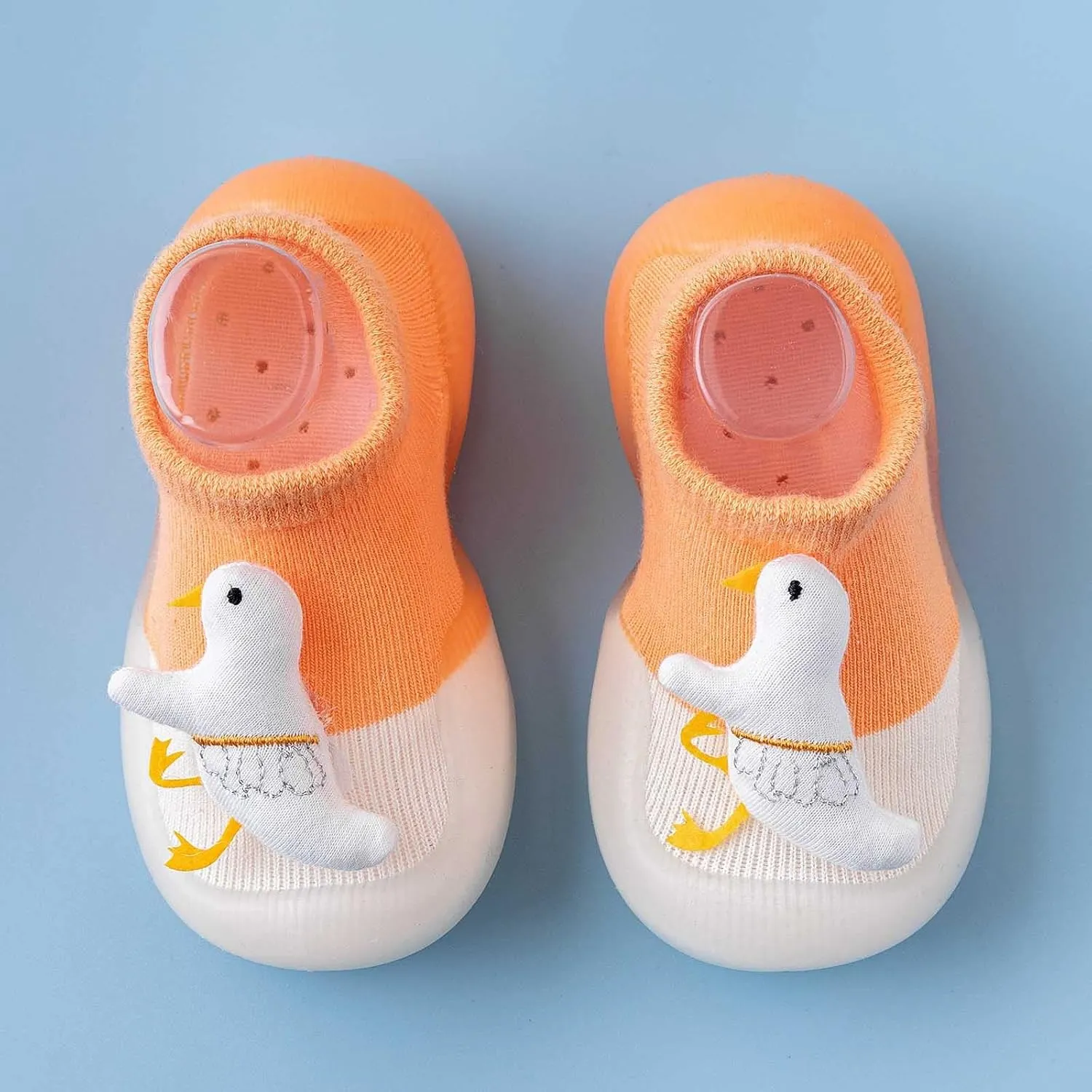 Baby Sock Shoes Toddler First Walkers Non-Slip Soft Sole Casual Sock Shoe House Indoor First Walking Slippers