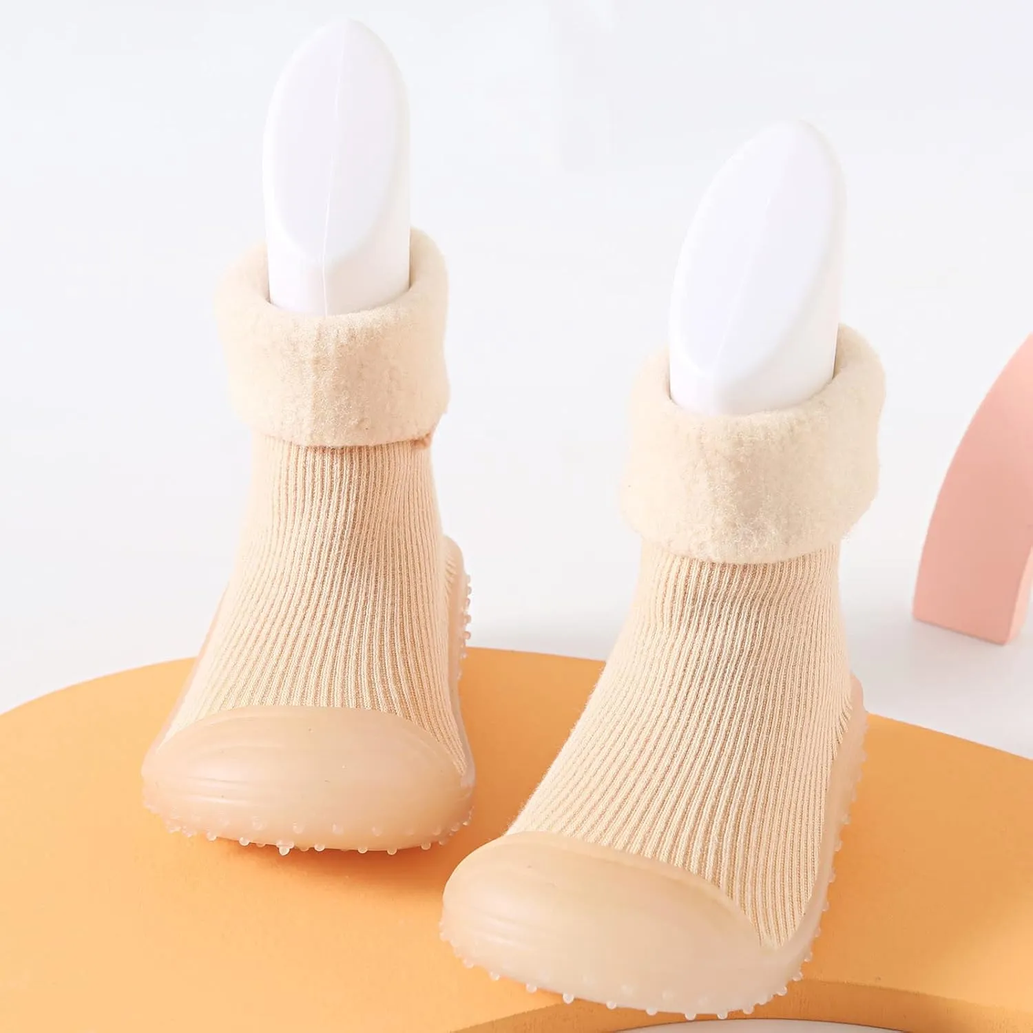 Baby Socks Shoes Soft Soles Spring And Winter Walking Early Education Baby Snow Shoes Socks Non Slip Baby Shoe Socks