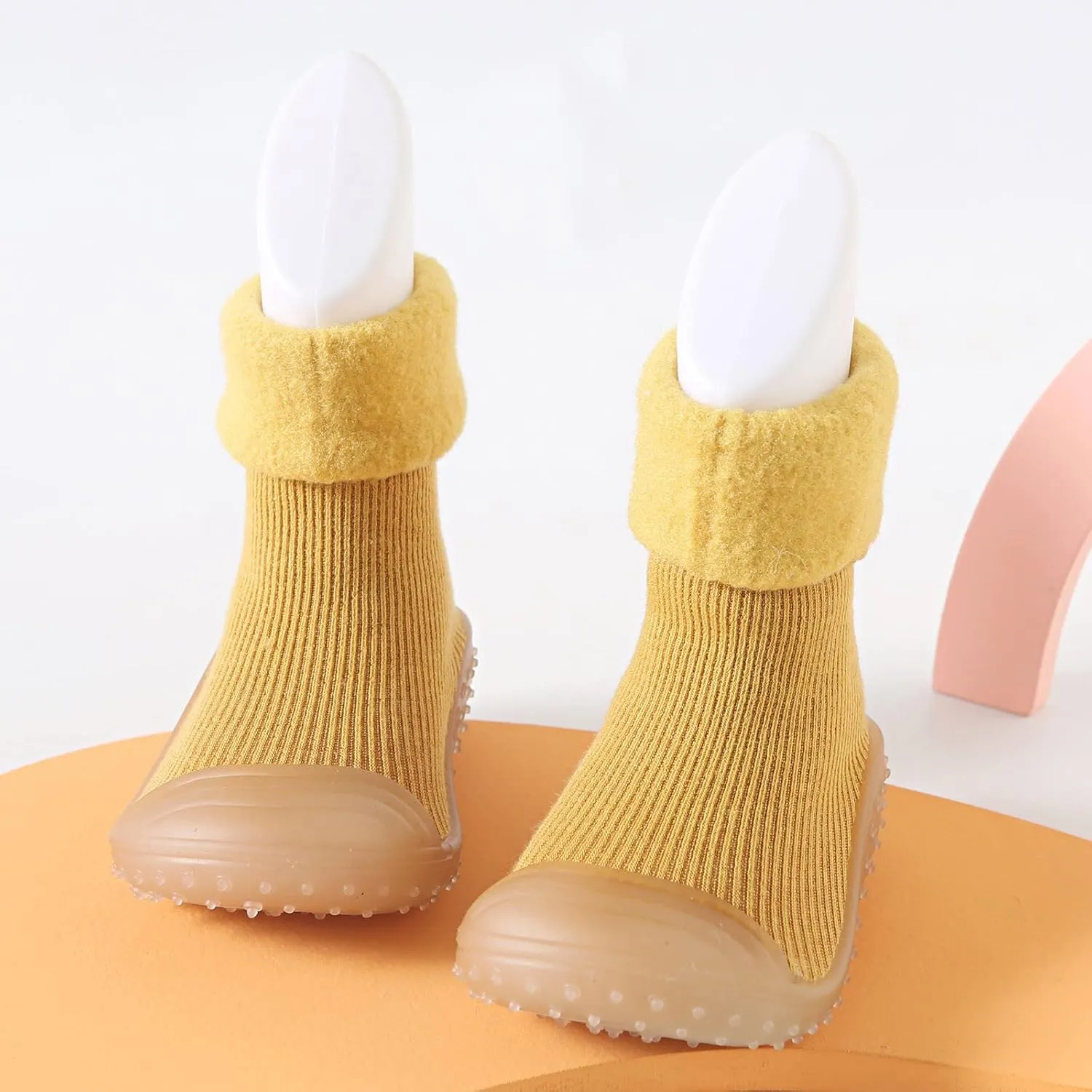 Baby Socks Shoes Soft Soles Spring And Winter Walking Early Education Baby Snow Shoes Socks Non Slip Baby Shoe Socks