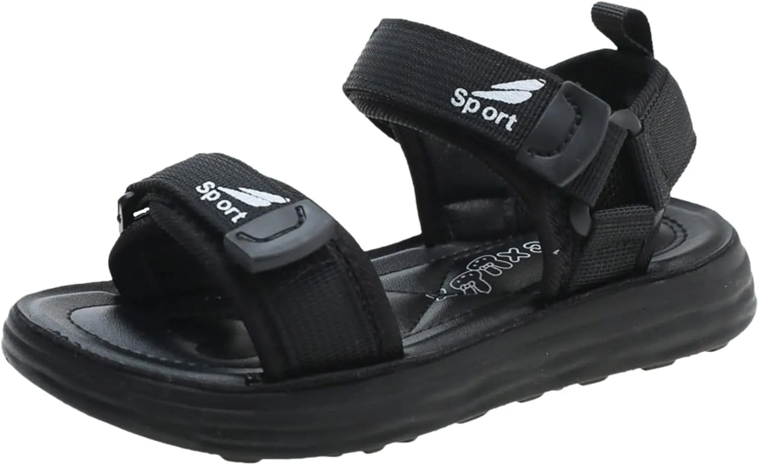 Baby Solid Color Shoes Cartoon Summer Soft Sole Casual Shoes Children Sports Beach Shoes Middle And Big Sandals