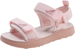 Baby Solid Color Shoes Cartoon Summer Soft Sole Casual Shoes Children Sports Beach Shoes Middle And Big Sandals