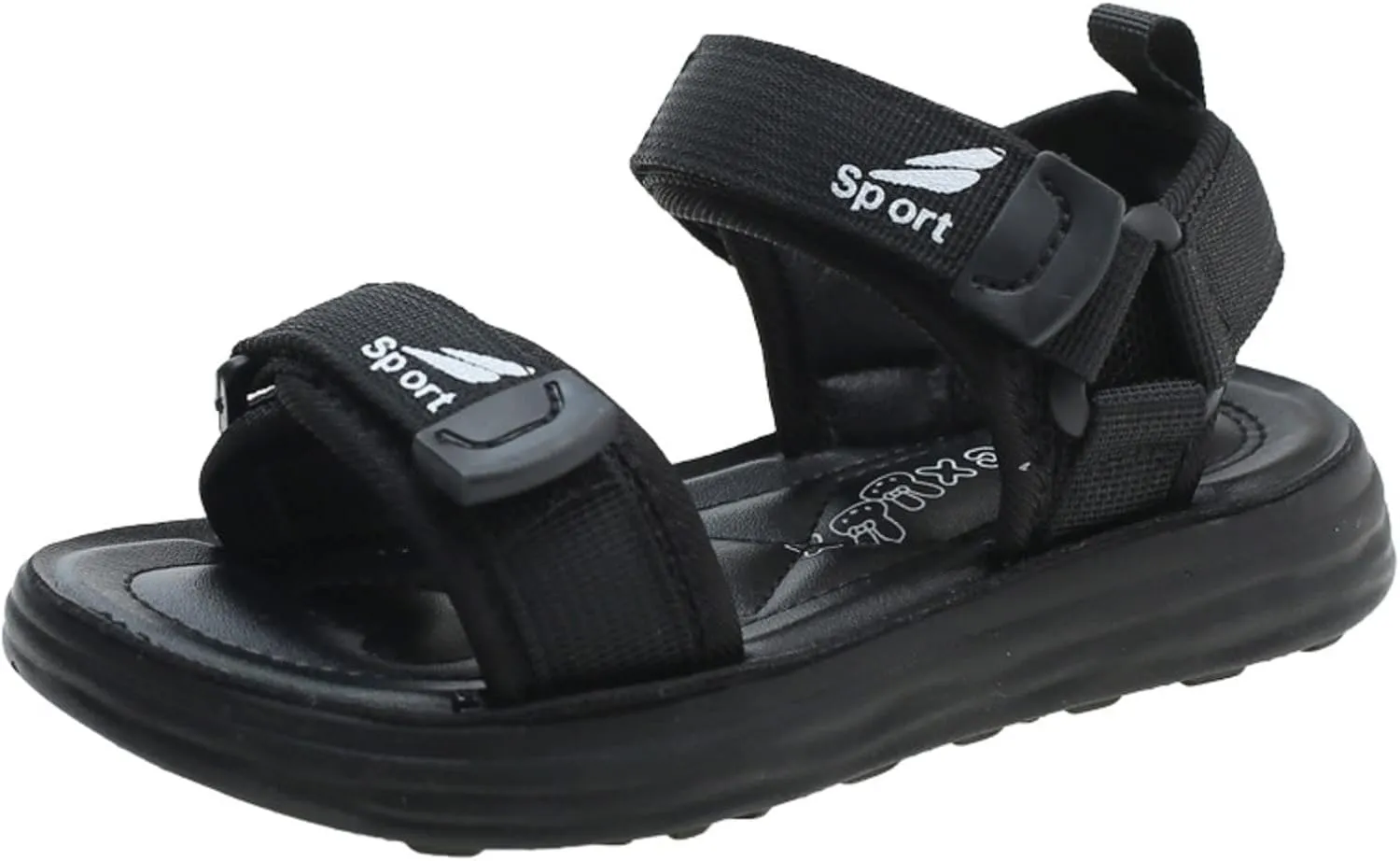 Baby Solid Color Shoes Cartoon Summer Soft Sole Casual Shoes Children Sports Beach Shoes Middle And Big Sandals