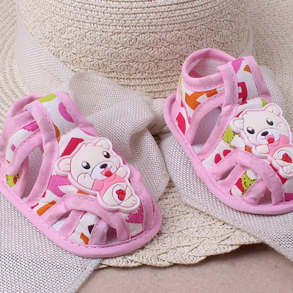 Baby Tennis Shoes Cartoon Toddler Girl Boy Sandals Soft Sole Casual Anti-Slip Baby Shoes Baby Shoes Toddler Shoes