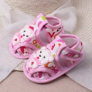 Baby Tennis Shoes Cartoon Toddler Girl Boy Sandals Soft Sole Casual Anti-Slip Baby Shoes Baby Shoes Toddler Shoes